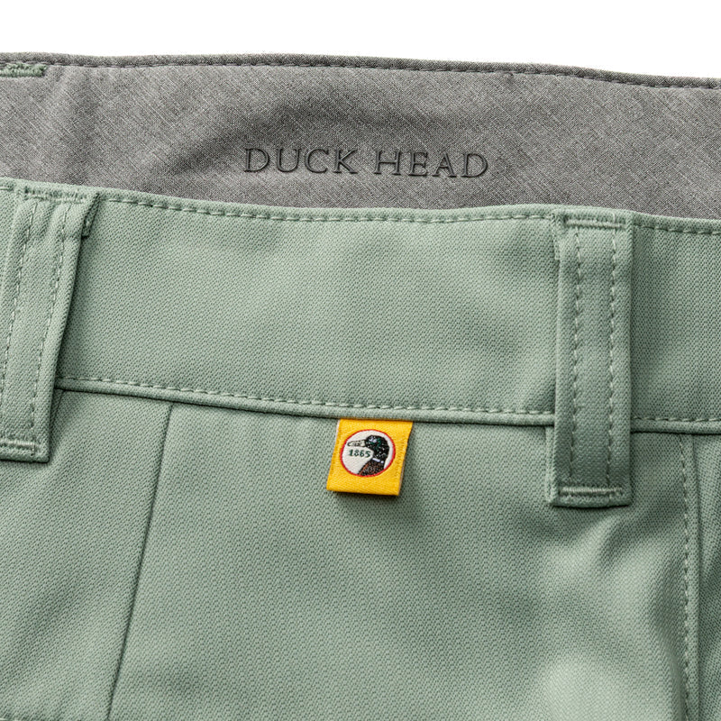 Duck Head 9" Long Drive Performance Short- Spring Olive