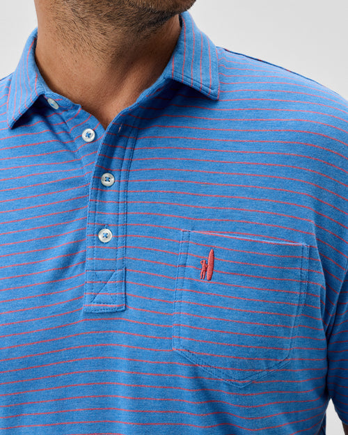 Johnnie O Ryan Polo -Venice Blue