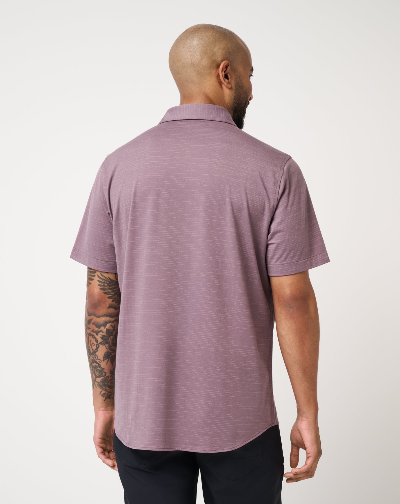 Travis Mathew Heater Buttonup-Moonscape