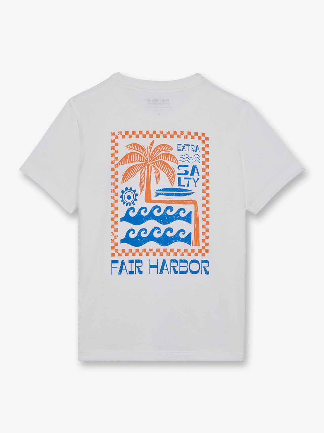 Fair Harbor Kids Kismet Checkered Sea Tea