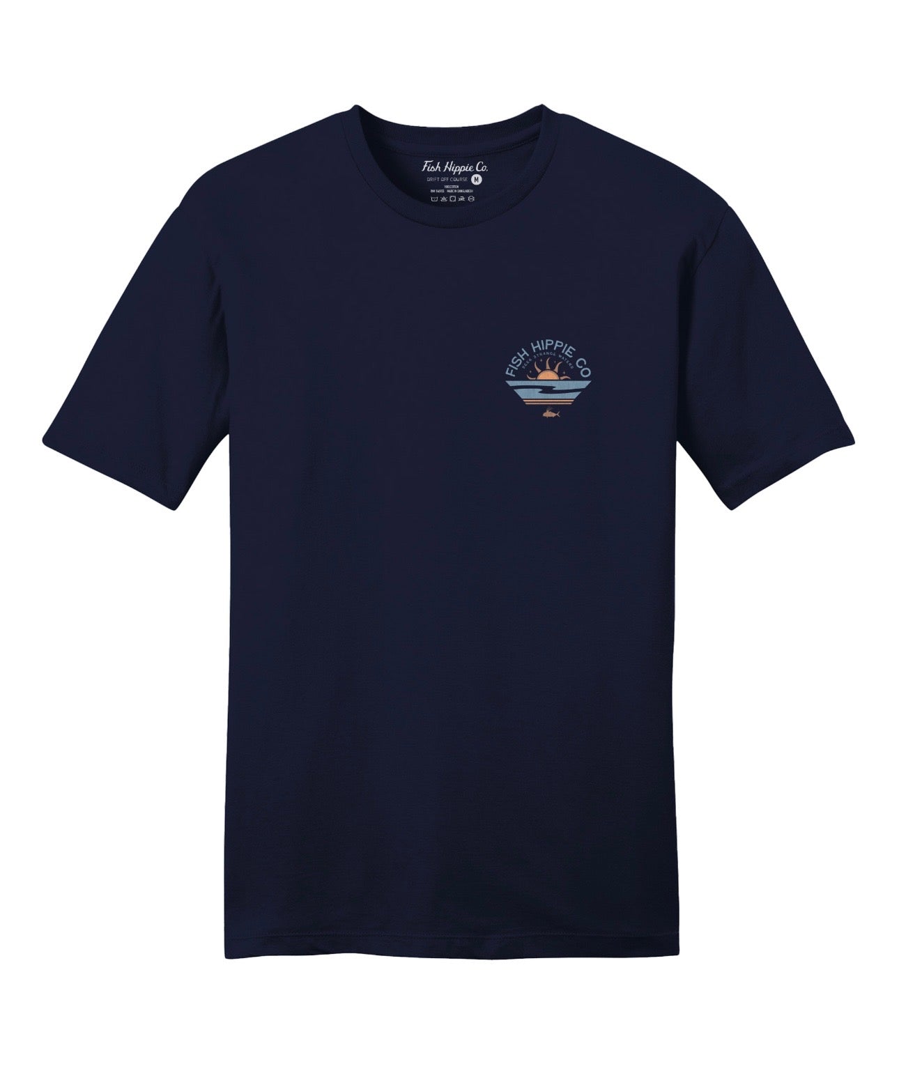 Fish Hippie Emerged Tee Navy