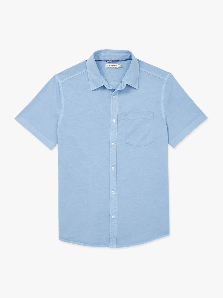 Fair Harbor Saltaire Shirt -Light Blue