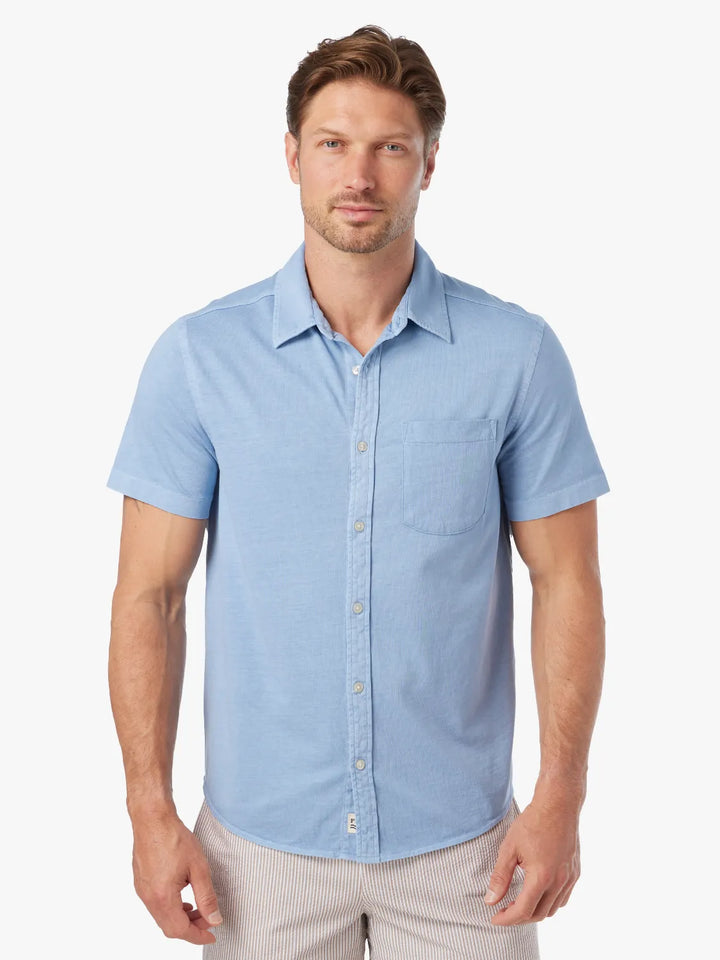 Fair Harbor Saltaire Shirt -Light Blue