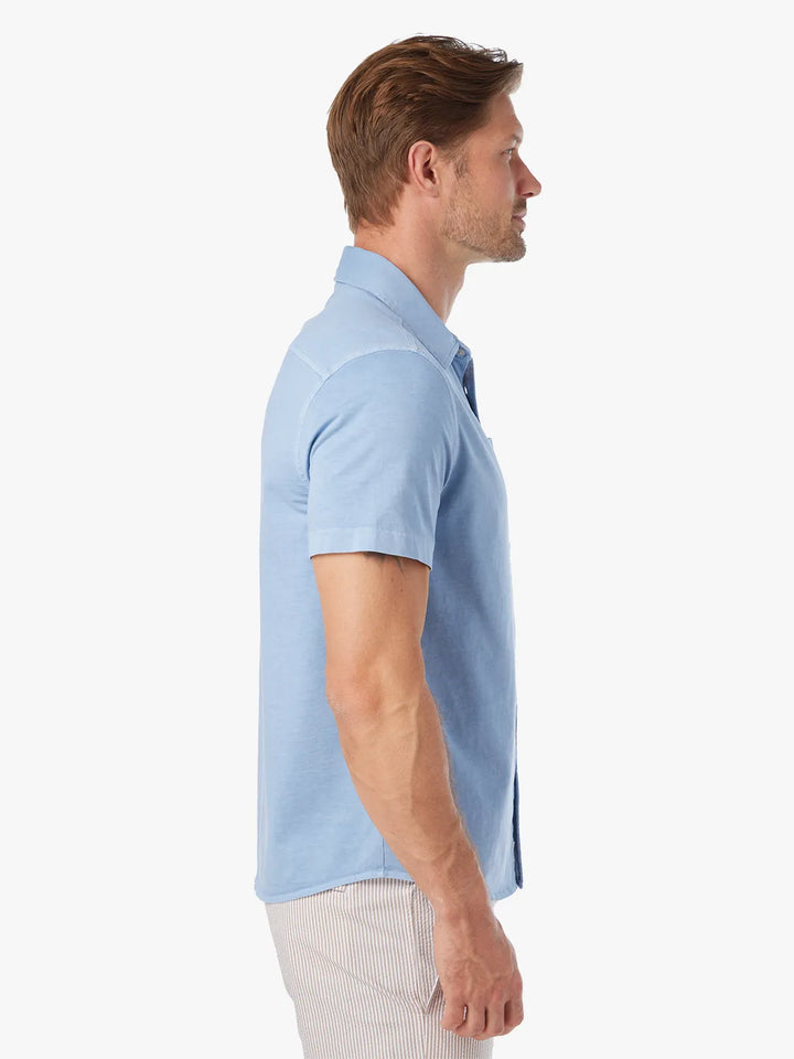 Fair Harbor Saltaire Shirt -Light Blue