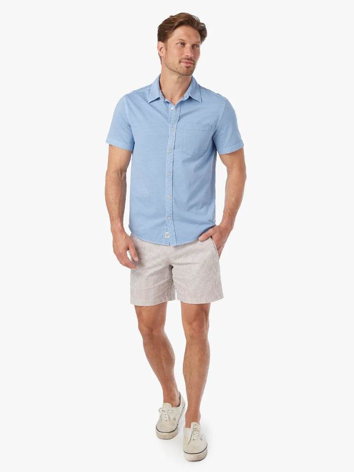 Fair Harbor Saltaire Shirt -Light Blue