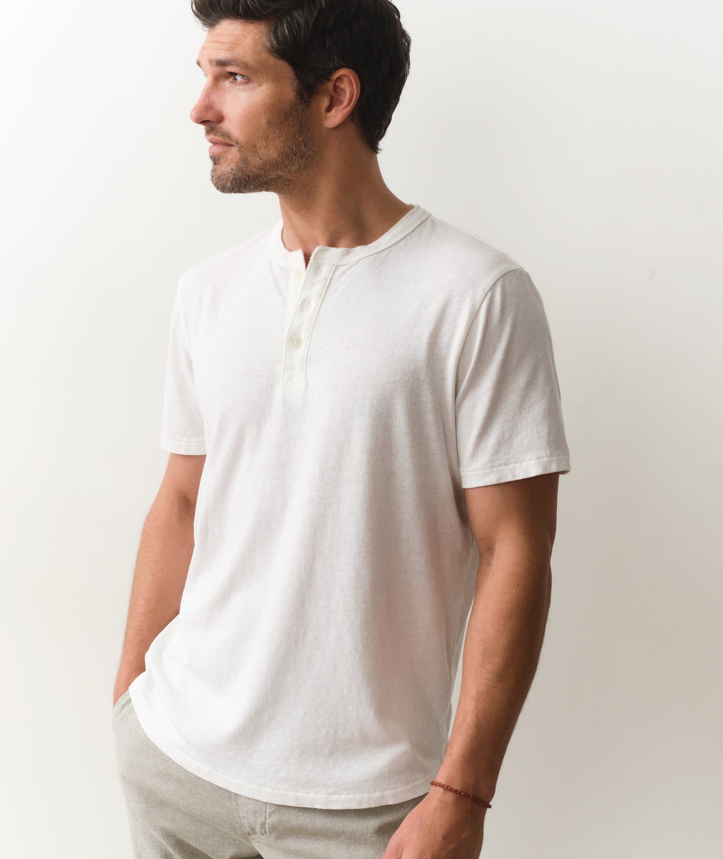 Marine Layer Hemp Henley Tee