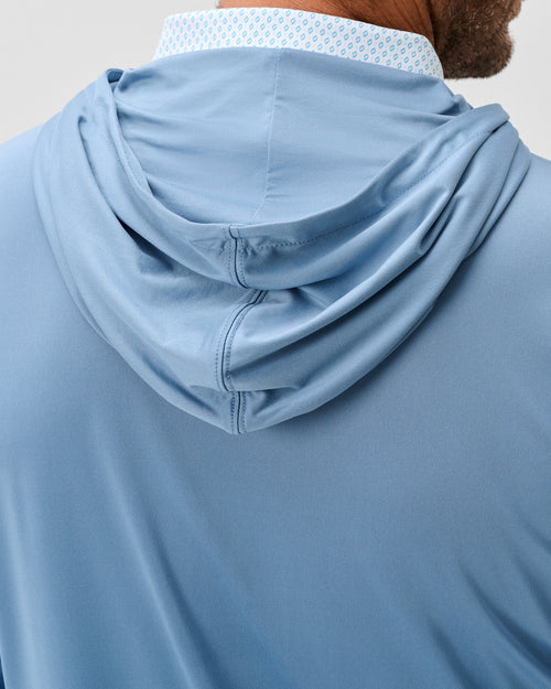 Johnnie O Talon Featherweight Performance Hoodie- Carbon Fiber