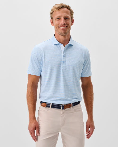 Johnnie O Performance Mesh Polo - Waverunner