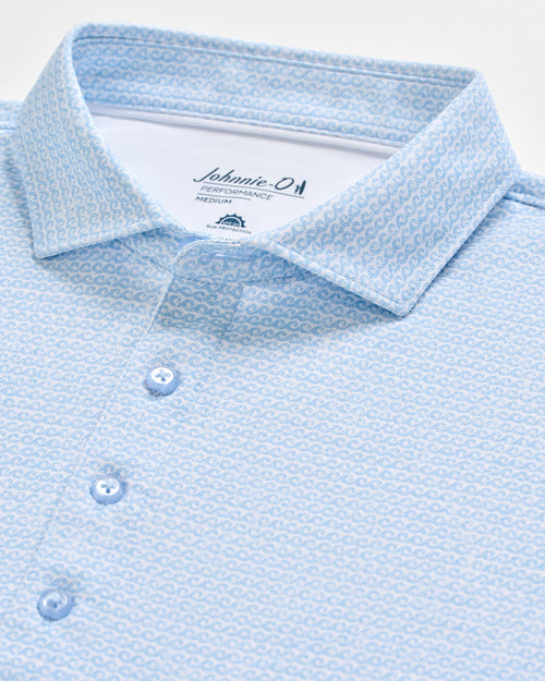 Johnnie O Performance Mesh Polo - Waverunner