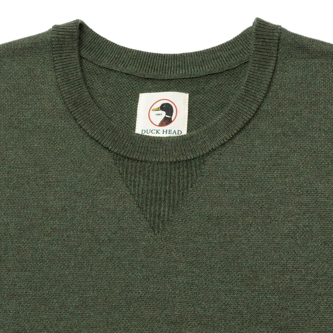 Duck Head Pine Green Heather Sweater