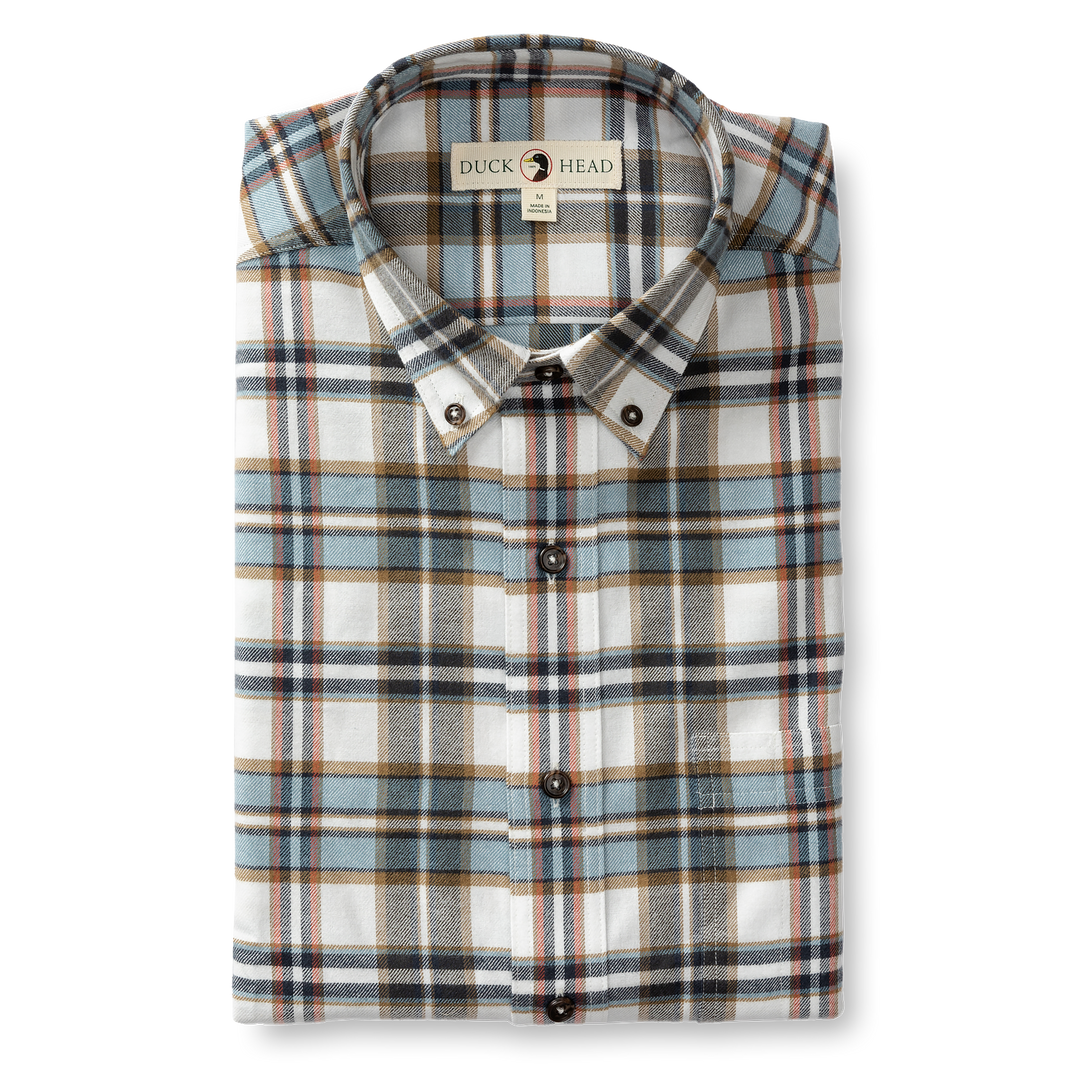 Duck Head Cotton Flannel Sport Shirt
Russin Plaid