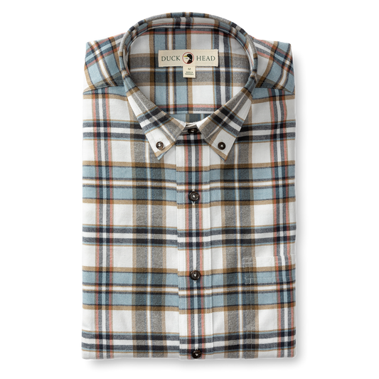 Duck Head Cotton Flannel Sport Shirt
Russin Plaid