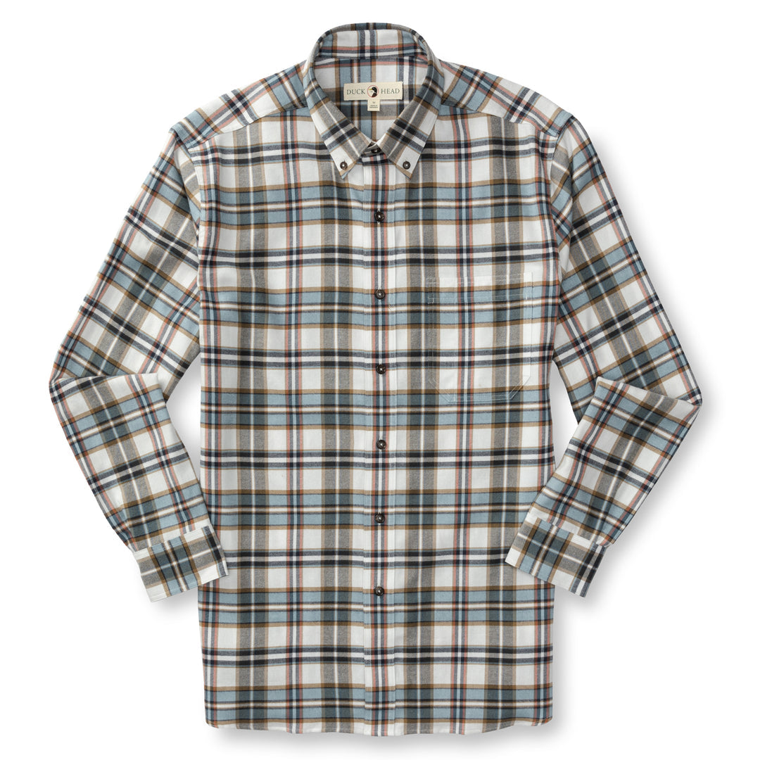 Duck Head Cotton Flannel Sport Shirt
Russin Plaid