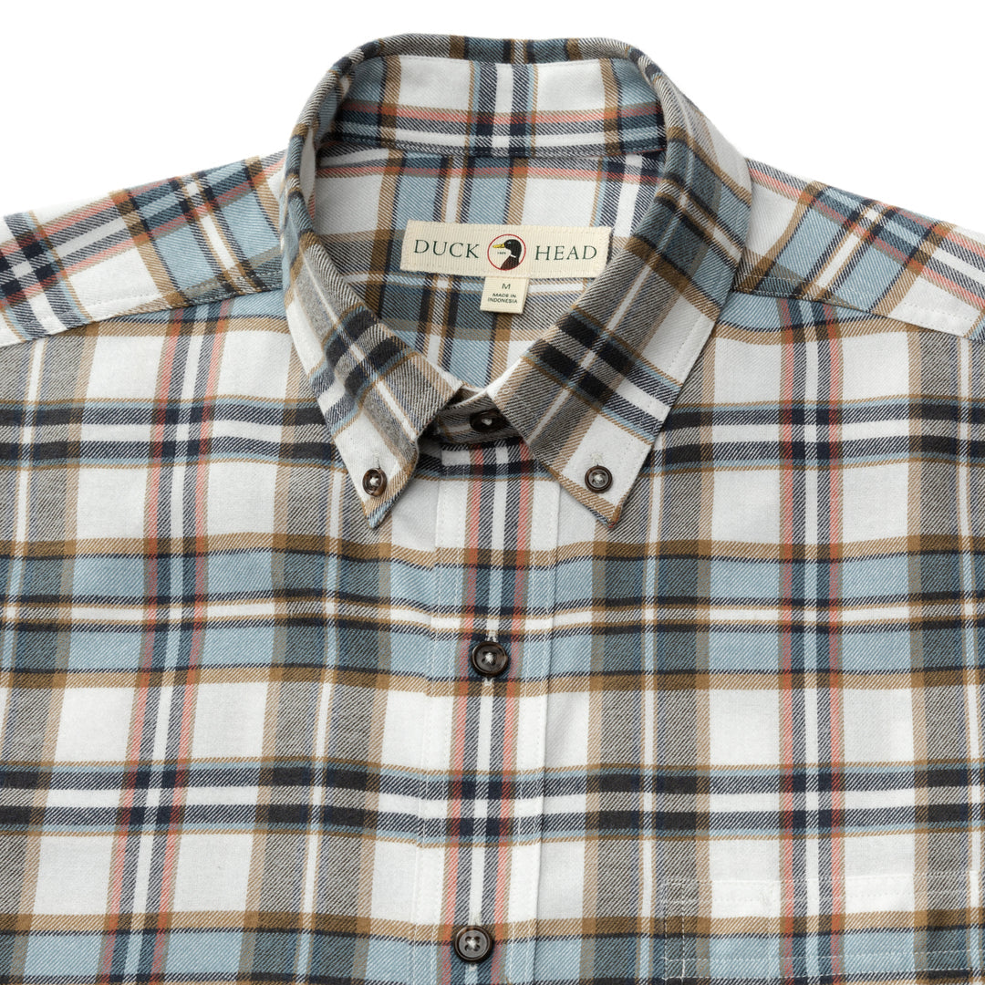 Duck Head Cotton Flannel Sport Shirt
Russin Plaid