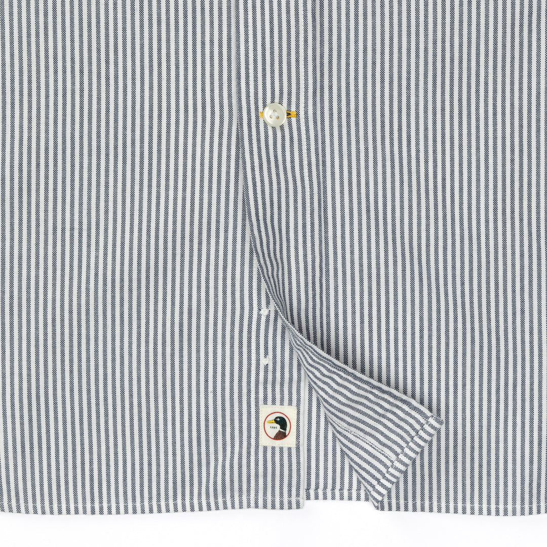 Duck Head Cotton Oxford Sport Shirt
Collins Stripe Royal Navy