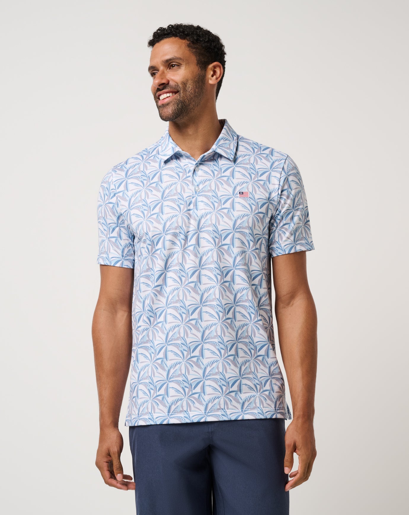 Travis Mathew Featherweight Parade Day Polo