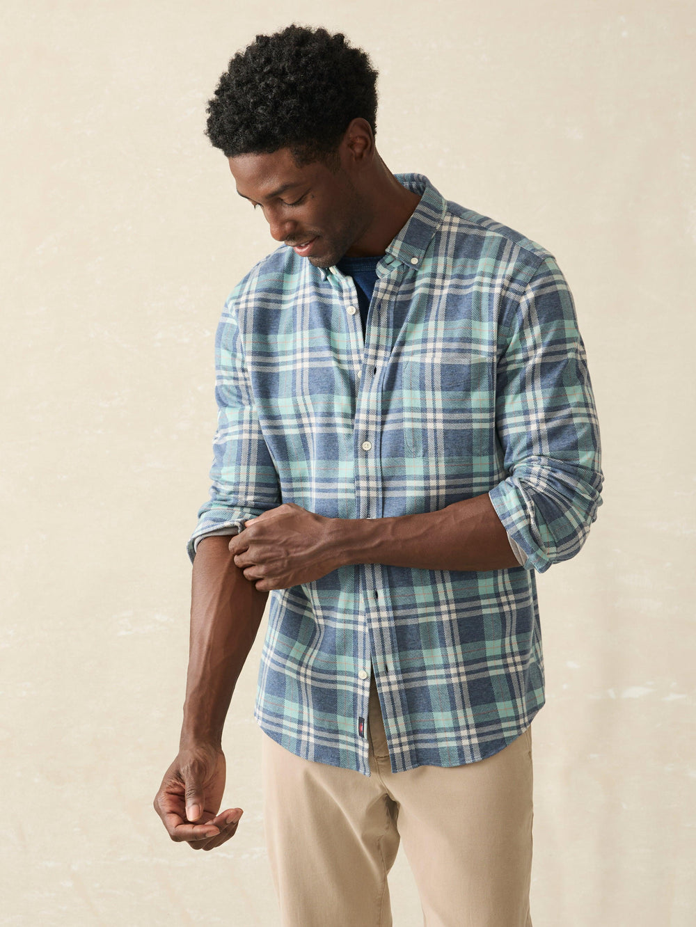 Faherty Holbrook Island Plaid