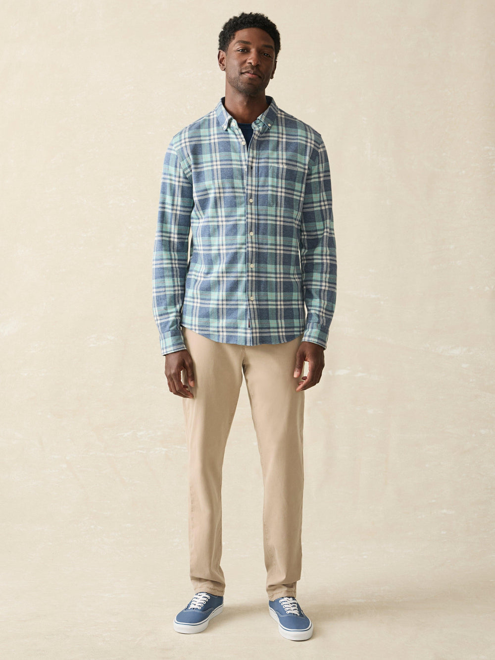 Faherty Holbrook Island Plaid