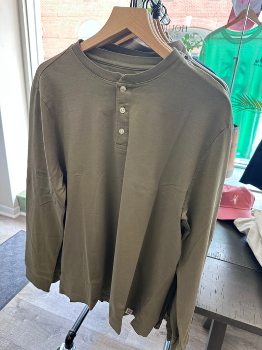 Fair harbor Sailtaire Henley -Olive