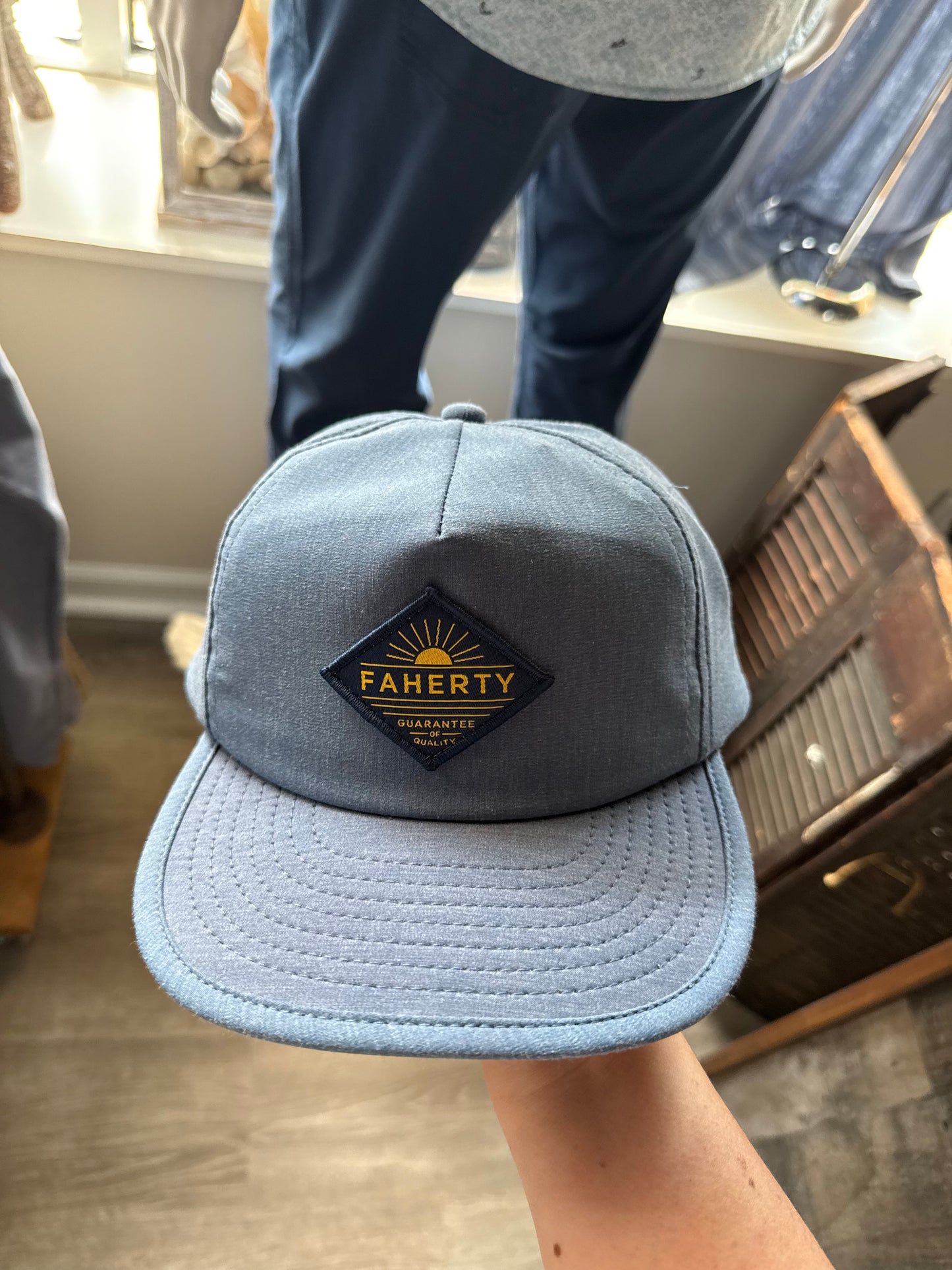 Faherty all Day Hat Sun and Waves