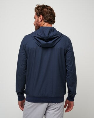 Travis Mathew Wanderlust Hoodie-Mood Indigo