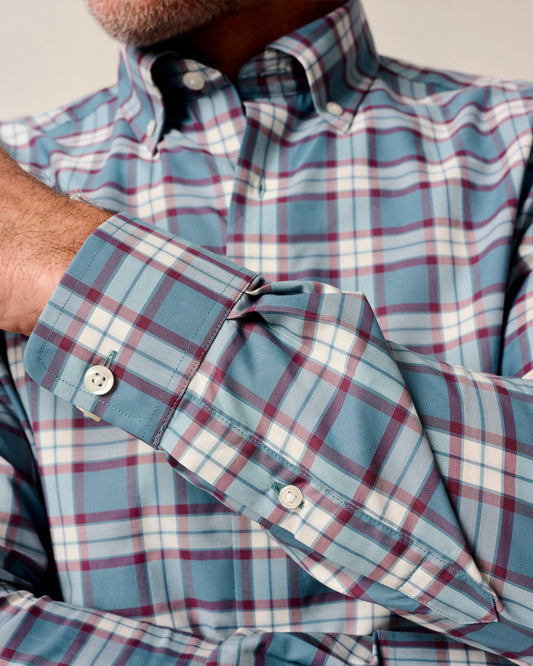Johnnie O Featherweight Performance Button Down Shirt - Feldy