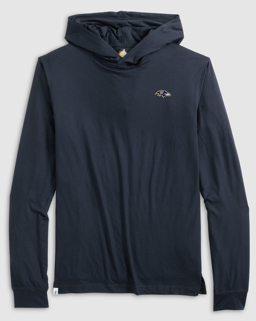 Johnnie O Talon Ravens Hoodie-Black