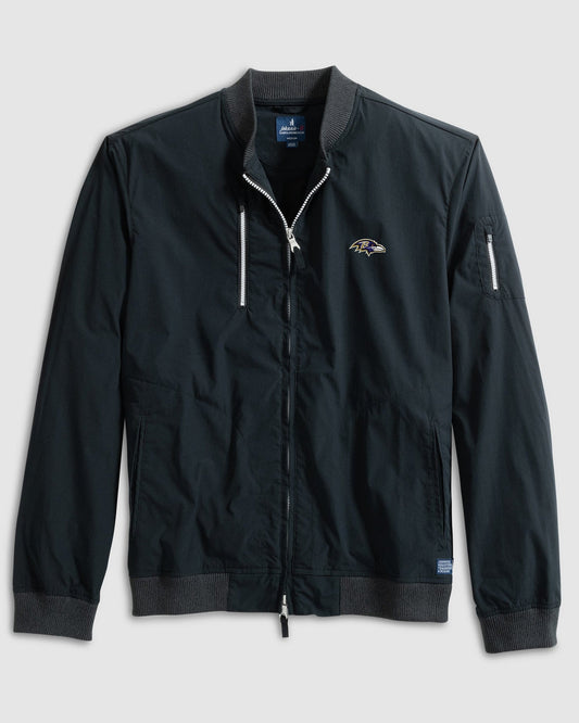 Johnnie O Baltimore Ravens Corsair Bomber Jacket