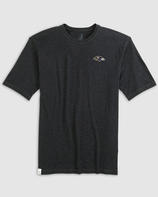 Johnnie O Baltimore Ravens Heathered Spencer T-Shirt