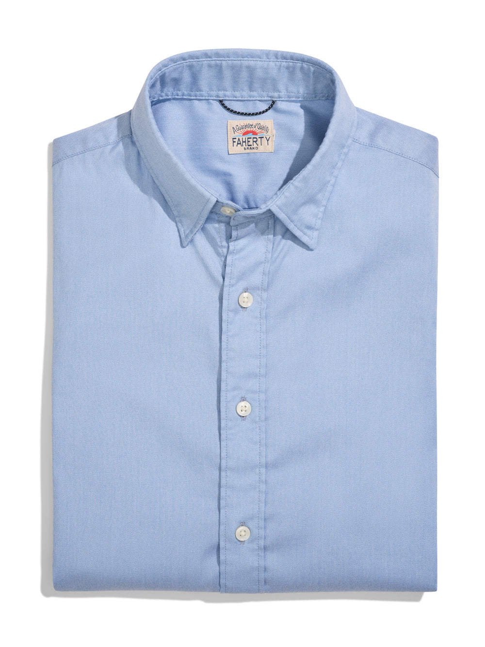 Faherty Movement Shirt -Atlantic Sky