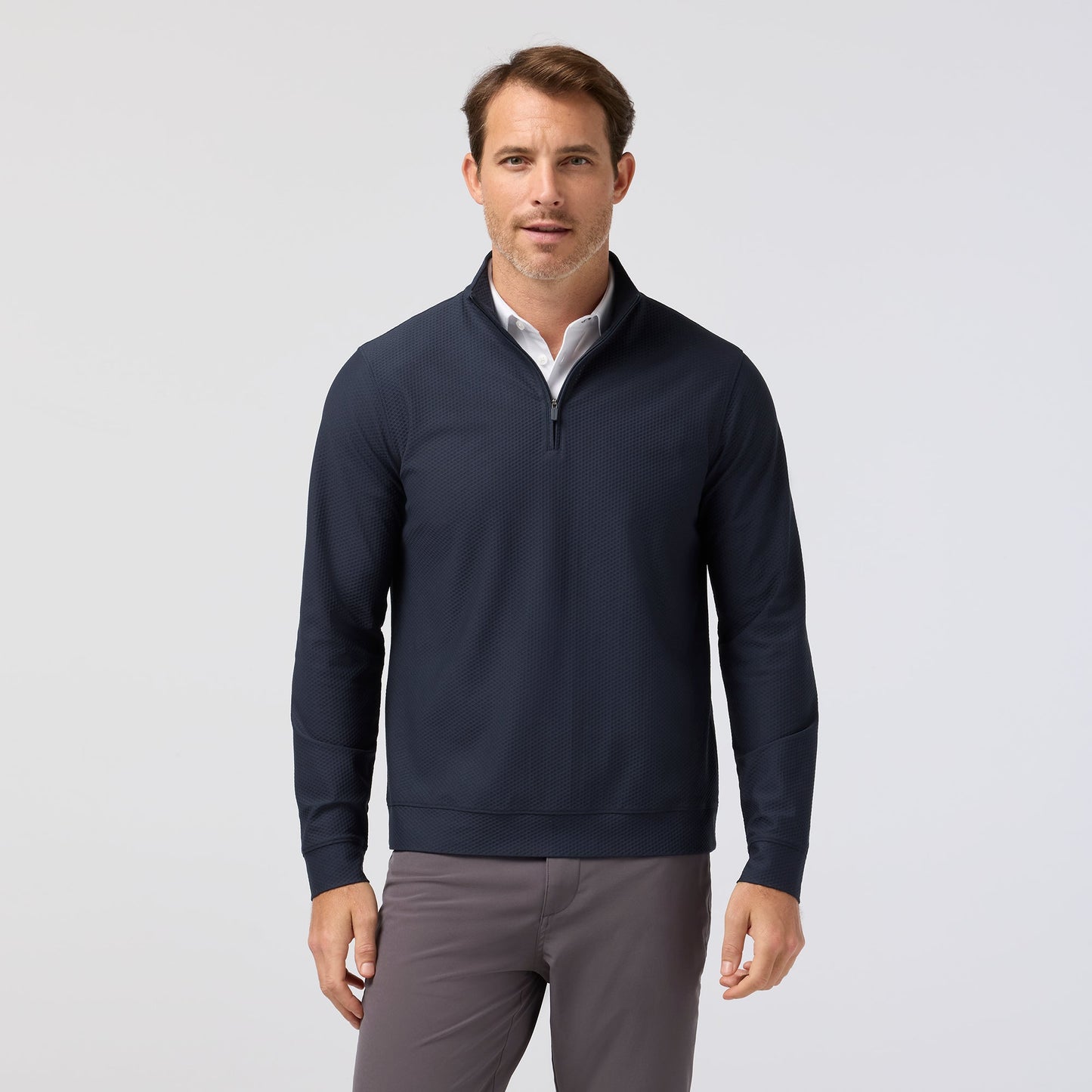 Mizzen & Main 1/4 Easton Zip -Navy