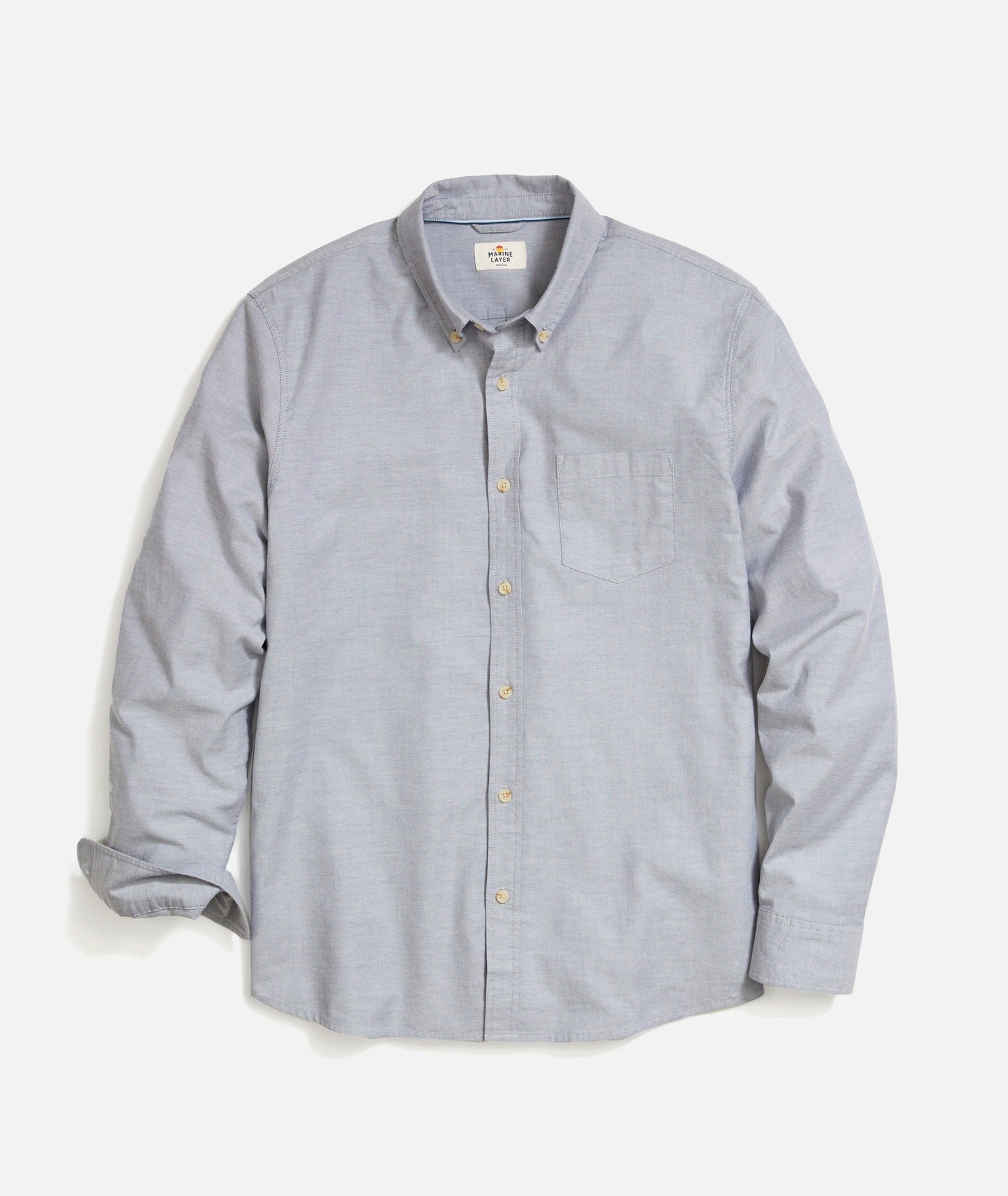 Marine Layer California Oxford Shirt-Vintage Indigo