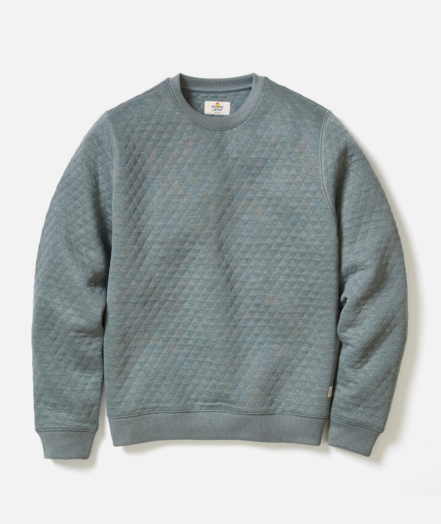 Marine Layer Corbet Crewneck -Dusty Pine