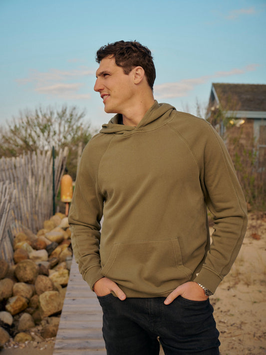 Fair Harbor Saltaire Hoodie-Olive