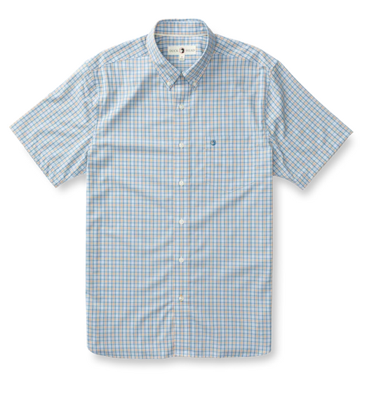 Duck Head Performance Poplin SS Oak Bluff