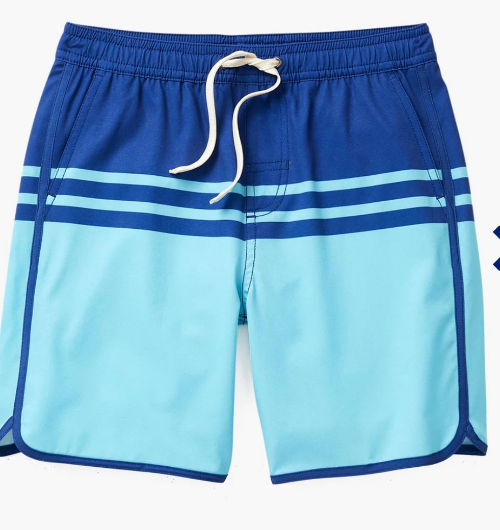 Youth Fair Harbor Anchor-Teal Stripe