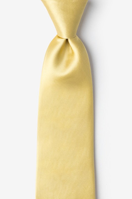 Rich Gold Silk Tie