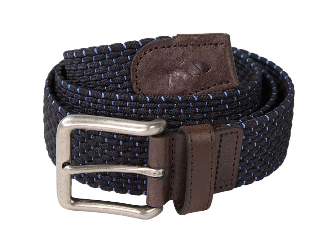 Fish Hippie Woven Belt-blue