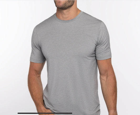 Travis Mathew the Crew Heather Medium Gray