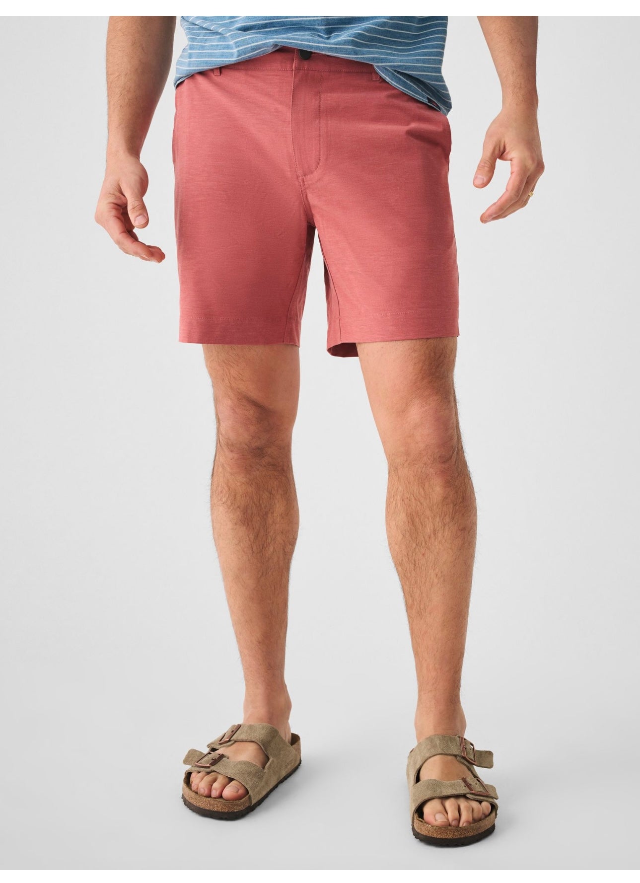 Faherty- All Day™ Shorts- sunrose